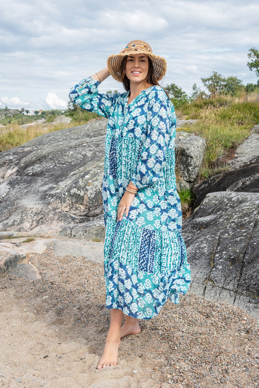 June Klänning Turkos