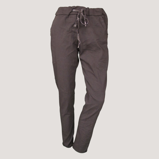 Bianca Stretch Byxa Brun