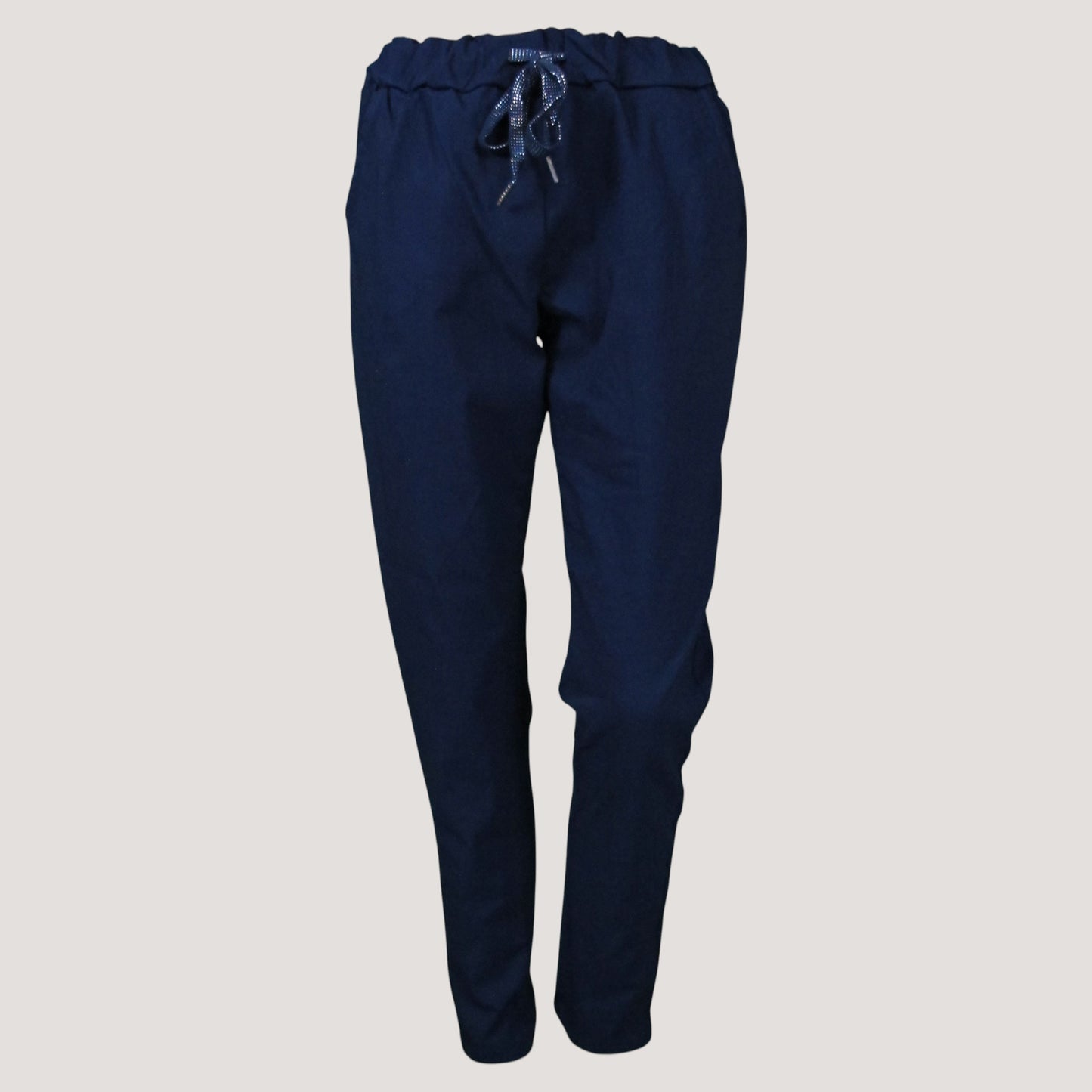 Bianca Stretchbyxa Mörk Blå