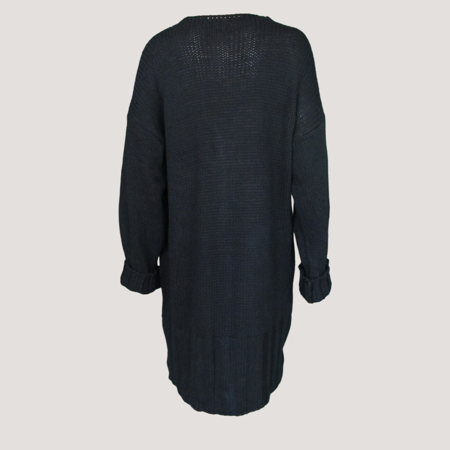 Elle Stickad Kofta Svart