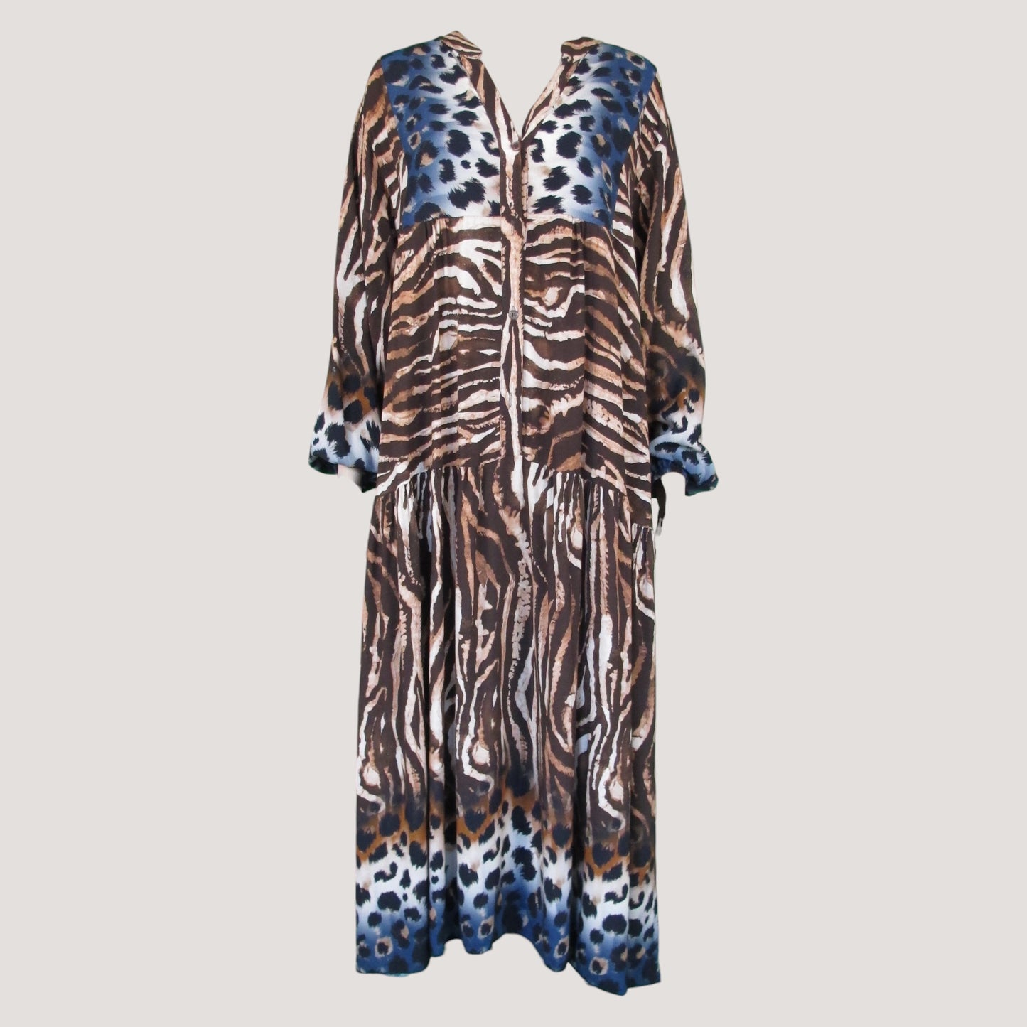 Greta Klänning Brun