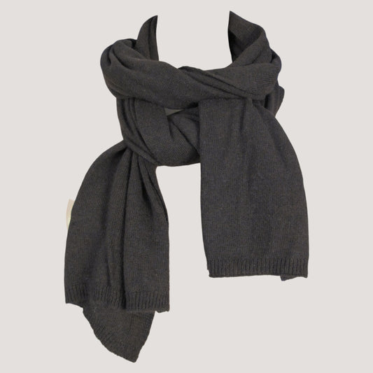 Hope Stickad Halsduk Mörk Brun