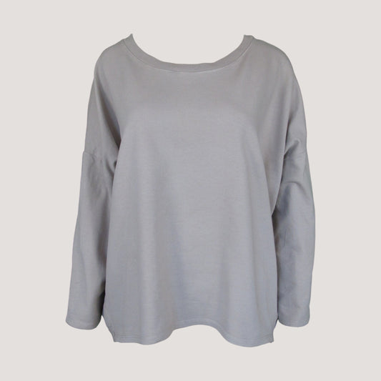 Moa Tröja Grå/ Beige