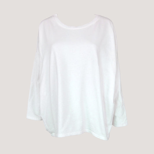 Moa Collage Tröja Vit